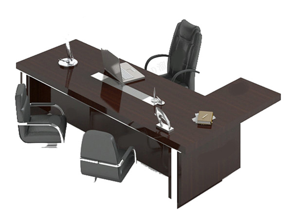 3d设计办公桌素材模板下载