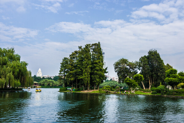 流花湖公园图片