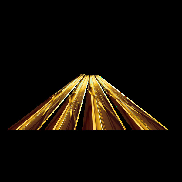 金色三角形图案png元素