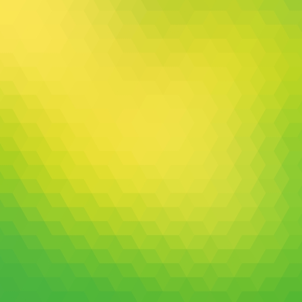 绿色和黄调的多边形背景