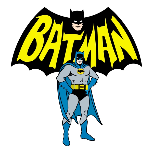 蝙蝠侠卡通人物