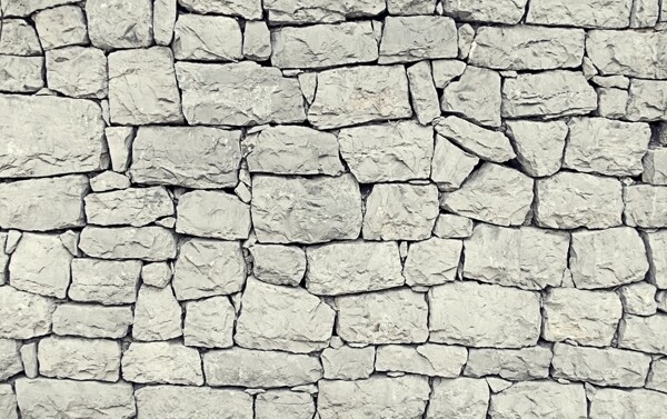 灰色石头墙壁