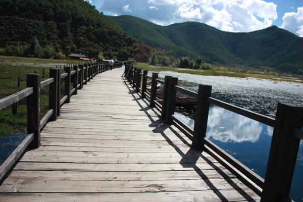 泸沽湖景