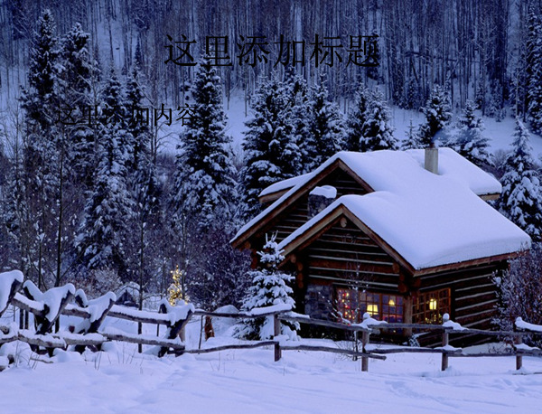 冬季白皙雪景高清图片113