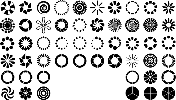 圆的各种造型