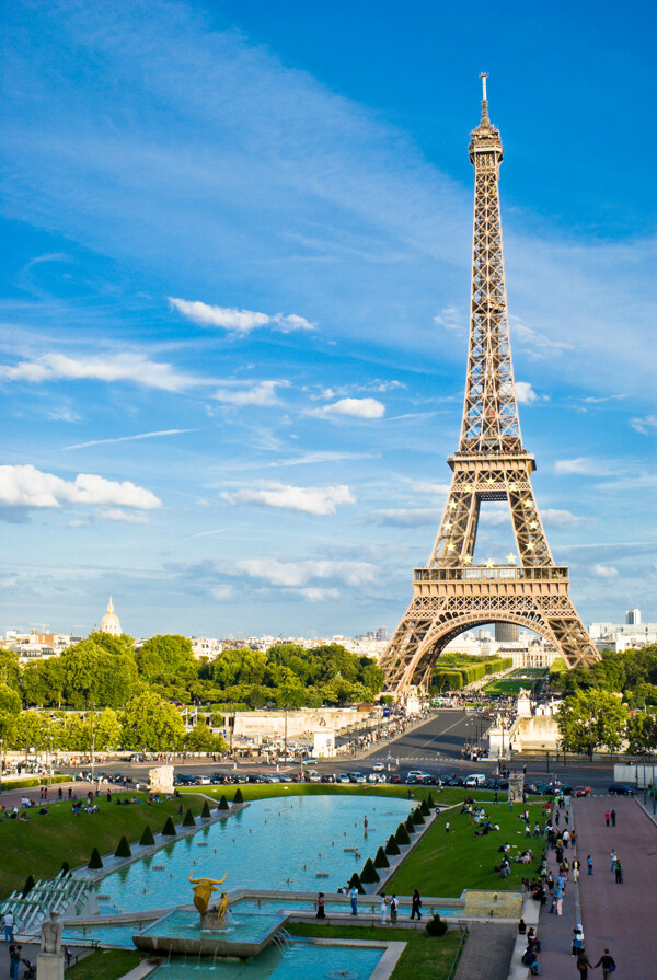 巴黎埃菲尔铁塔非高清图片