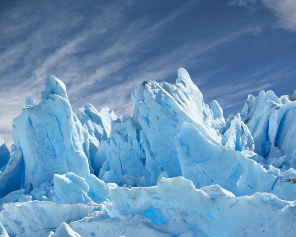 南极冰峰图片