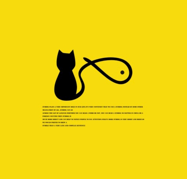 猫鱼logo源文件图片