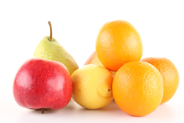 鲜美水果橙子苹果鸭梨高清图片