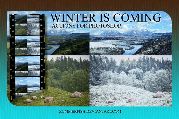 外景照片冬季雪景和下雪动作