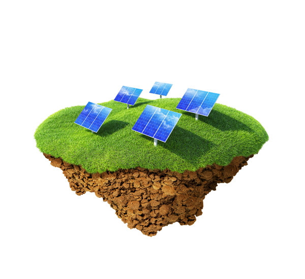 太阳能绿色环保图片