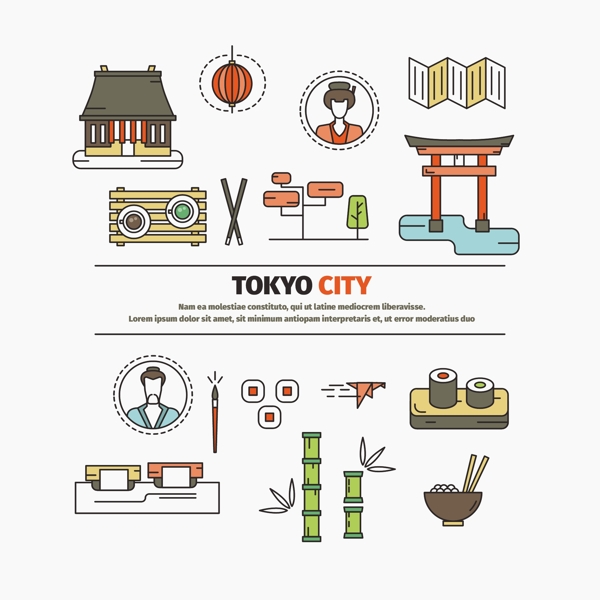 东京文化元素