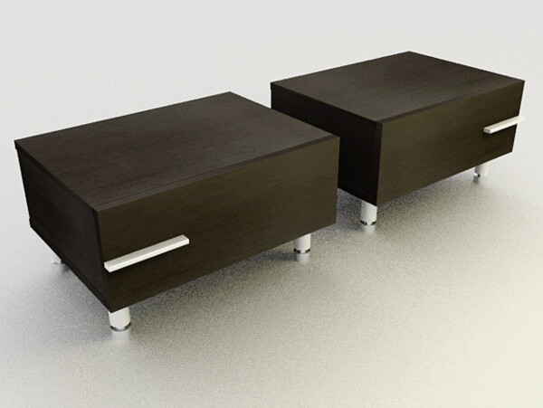 实木桌子模型设计