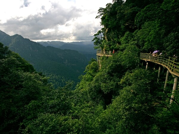 江西井冈山笔架山图片