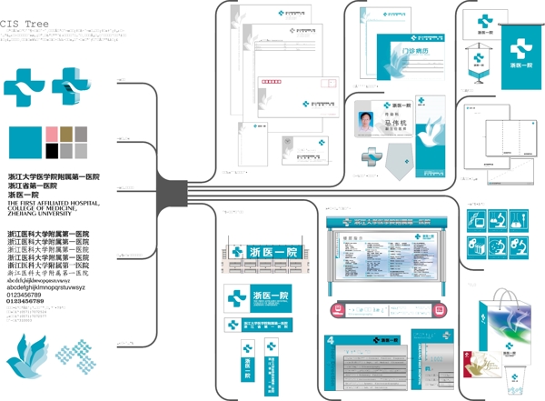 医院VIS设计模板下载