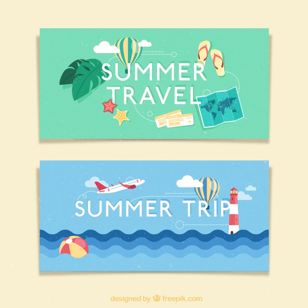 夏季旅游banner