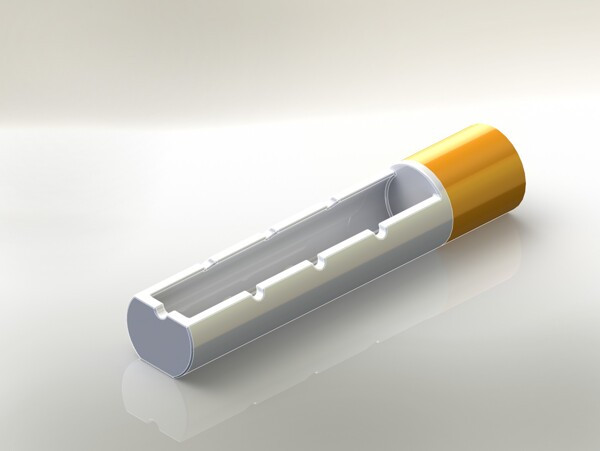 烟灰缸的三维打印事件挑战第二版香烟的形式