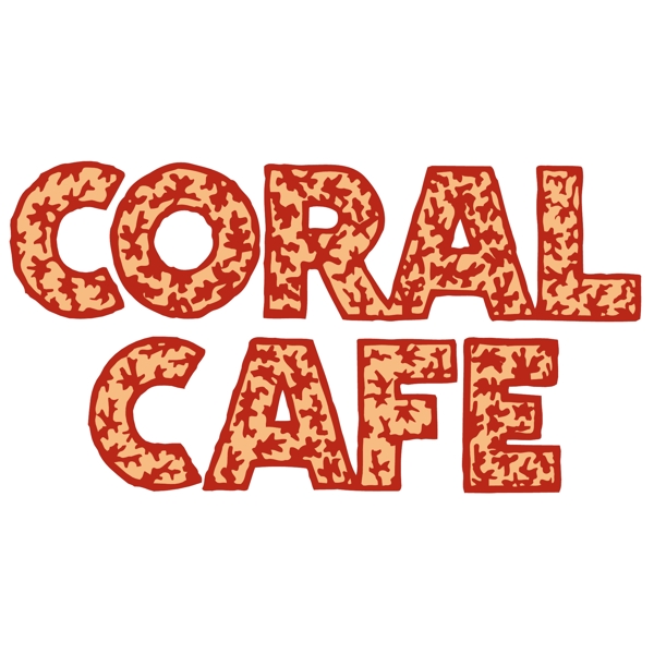 CAFE简约logo设计