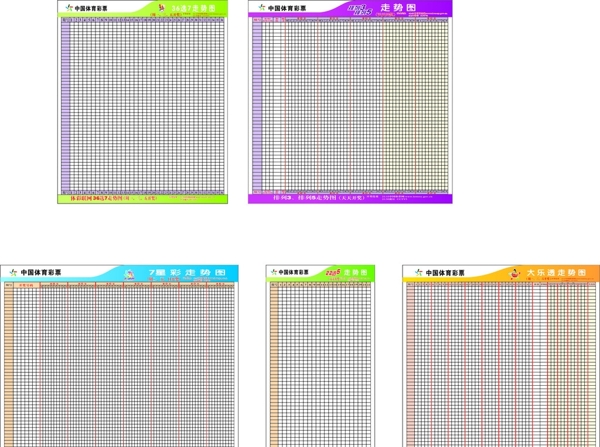 体彩走势图图片