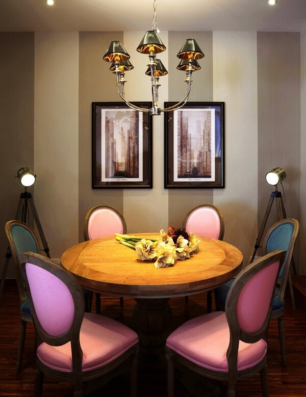 室内餐厅现代创意装修效果图