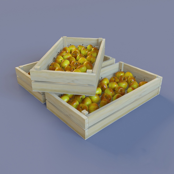 木质水果箱