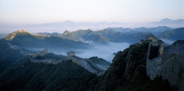 金山岭长城图片