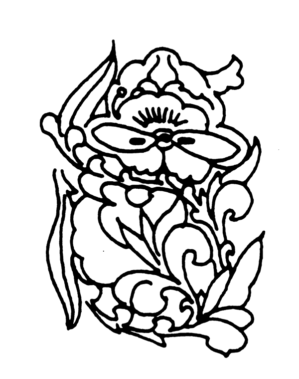 花鸟图案两宋时代图案中国传统图案084