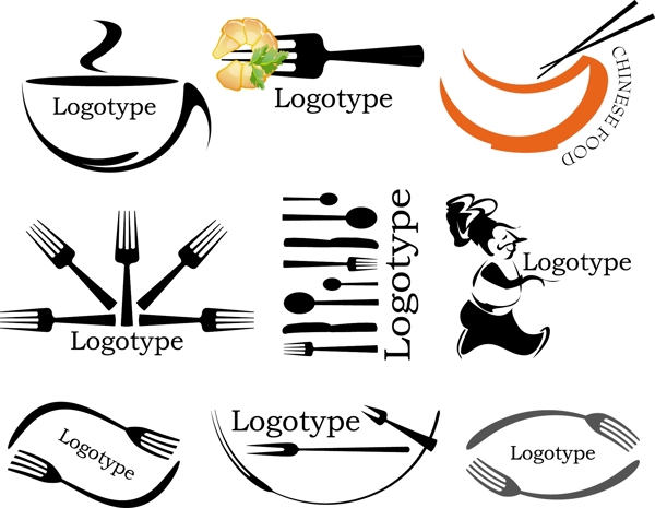 餐飲logo图片