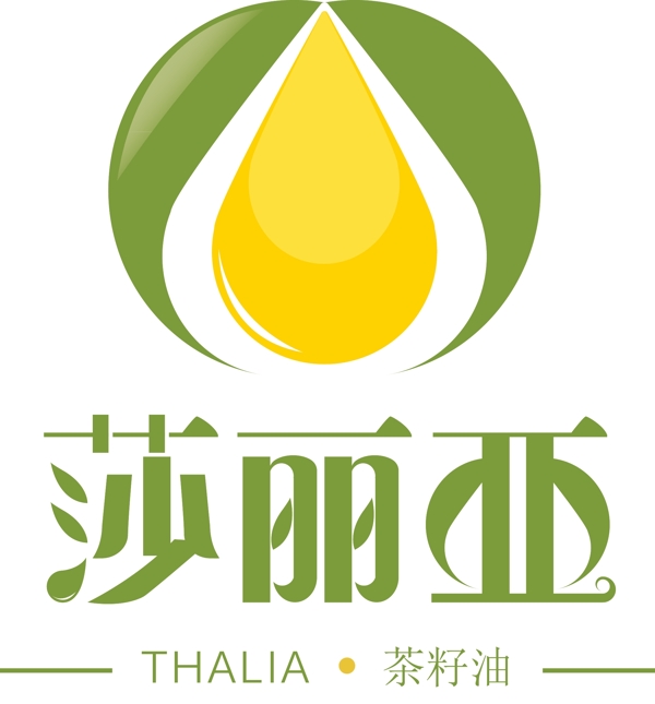 茶籽油logo设计