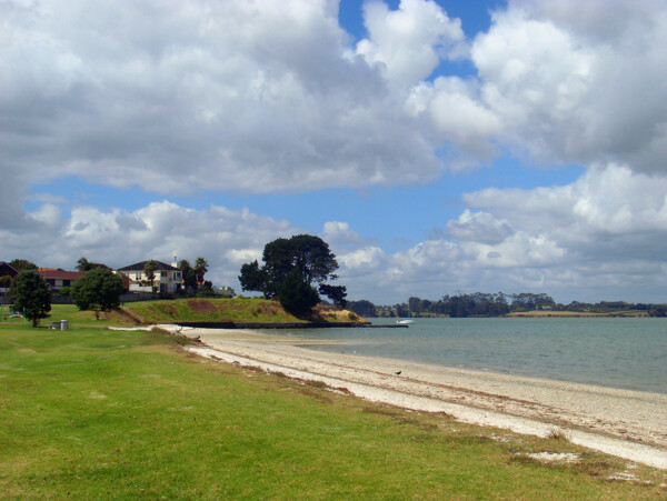 新西兰海滨风景图片