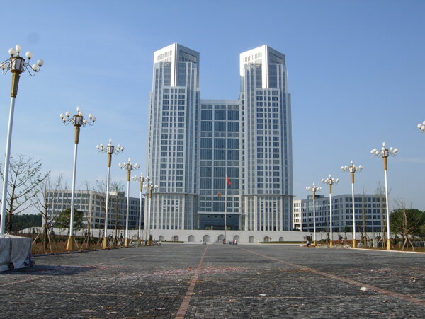湖南怀化市政大楼图片