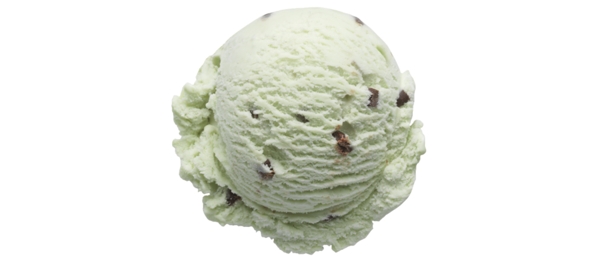 浅绿色冰淇淋免抠psd透明素材