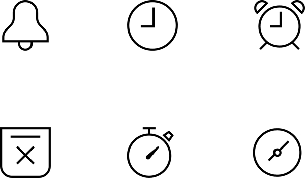 icons时间办公设计