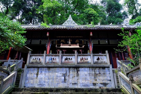 四川普照寺风景