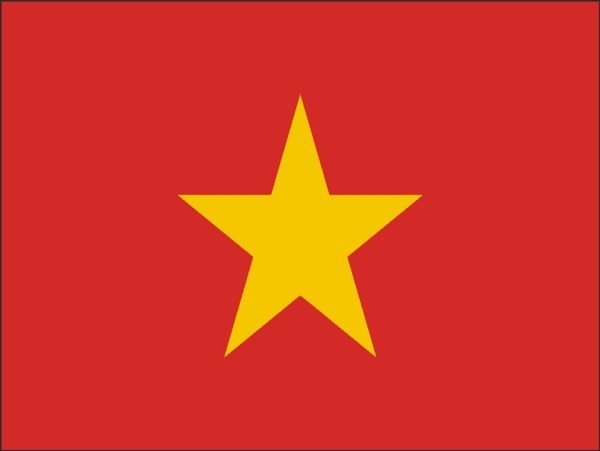 矢量越南国旗