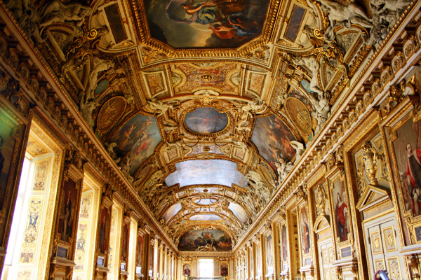卢浮宫内部工艺图片