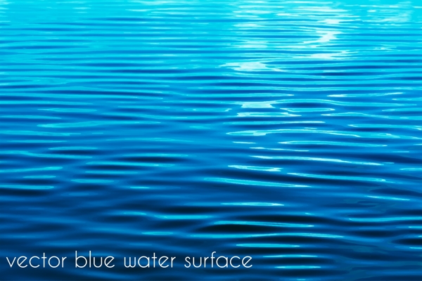 蓝色水面波纹背景