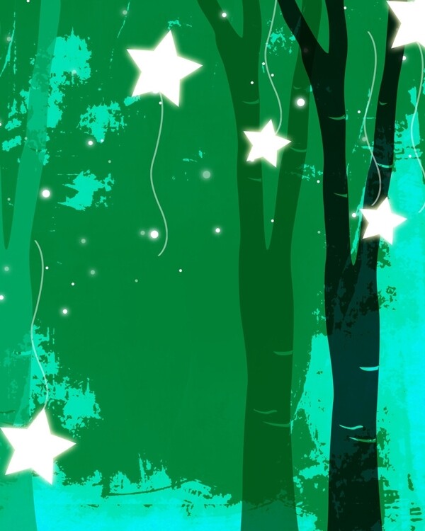 星星树背景图片