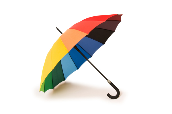 炫彩雨伞图片