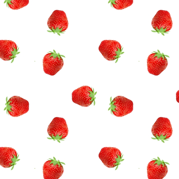 草莓卡通水果矢量大牌
