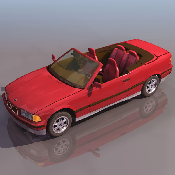 BMW325I小轿车模型010