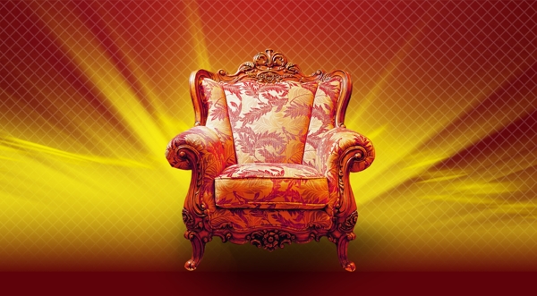 欧式古典尊贵椅子图片