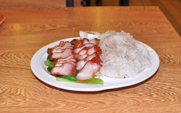 烧鹅饭叉烧饭图片