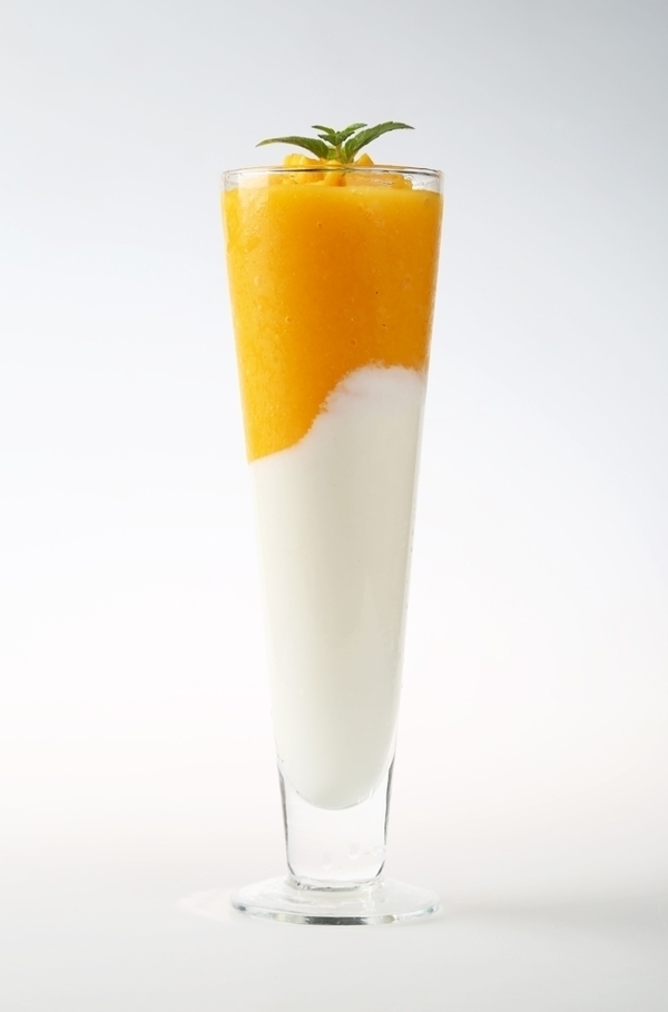 芒果酸奶图片