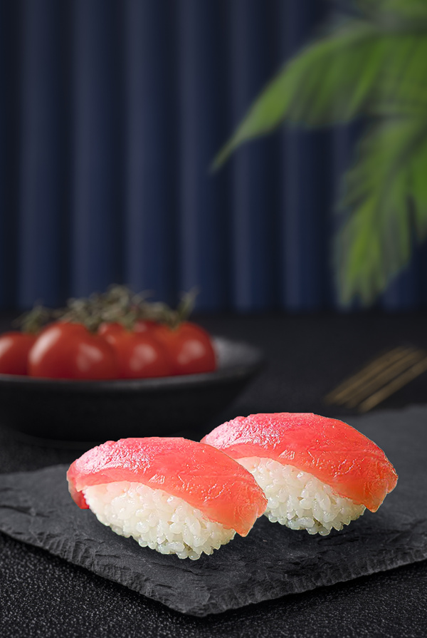 日式寿司美食食材背景海报素材图片
