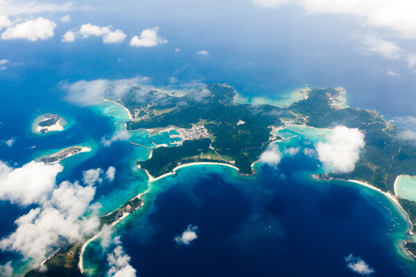 海岛全景