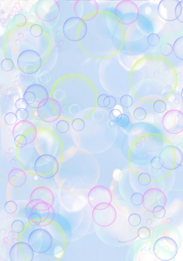 泡泡背景图图片