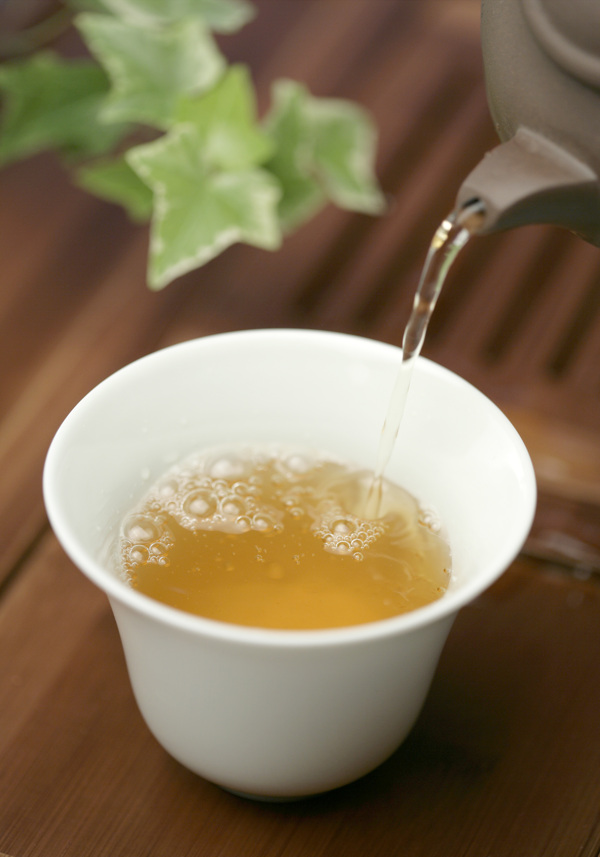 中式饮茶泡茶图片