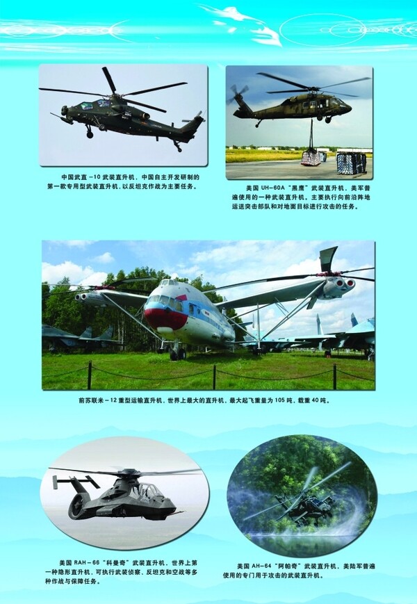 高飞猛进直升机系列图片