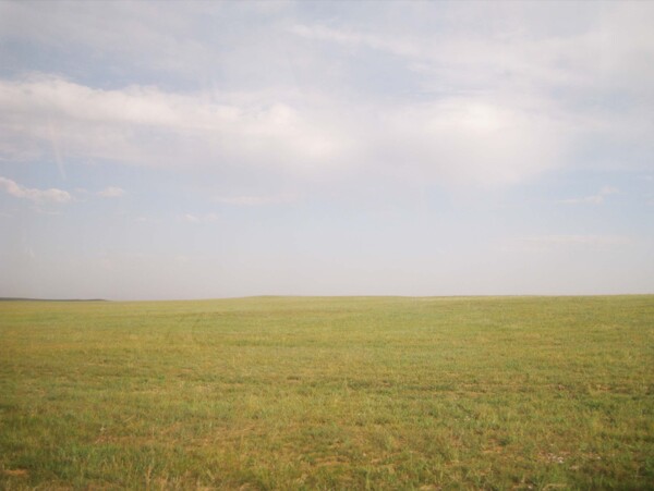 内蒙古草原地平线图片